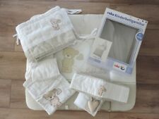 ♥ Roba Kinder Bettgarnitur 4-tlg Babybett- Ausstattung & Weiche Wickelauflage ♥