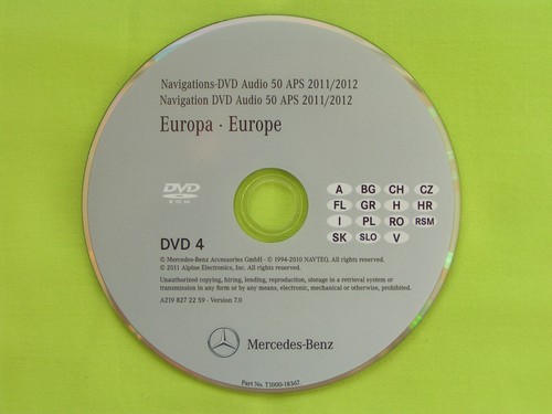 Dvd navigation mercedes benz - dvd,