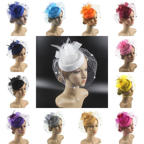 Damen fascinator hut - fascinator,