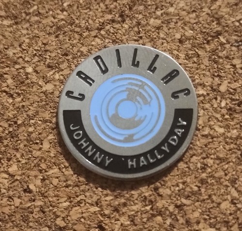Pin johnny hallyday cadillac - pin's,