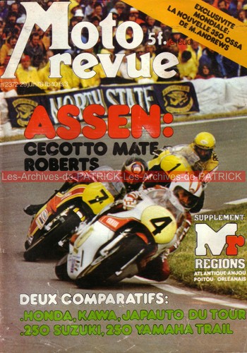 Motorrad revue 2372 honda - motorrad,