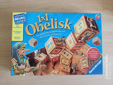 1x1 Obelisk, Ravensburger, Gebraucht, Lehrnbrettspiel,  Brettspiel  