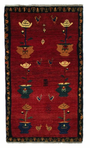 Teppich gabbeh handgeknüpft - teppich,