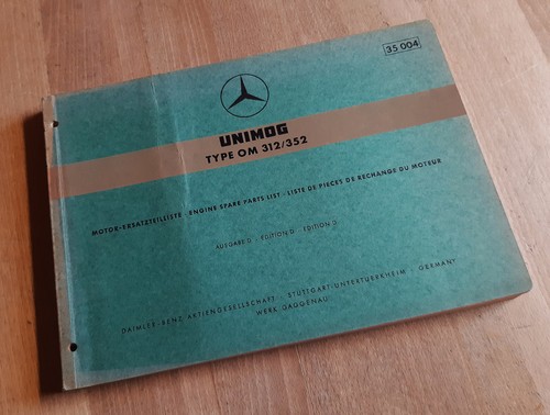 Orig unimog 312 352 - orig., motor