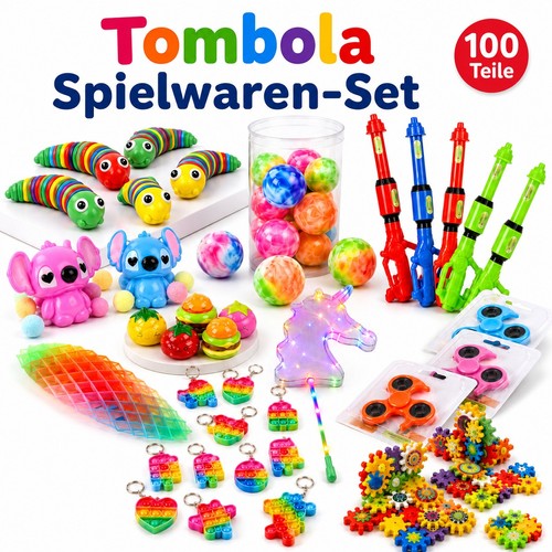 Tombola spielwaren set - spielwaren-set,, 100