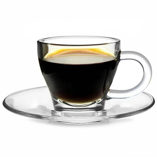 Espressotassen aus glas - espressotassen,