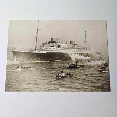 Fahrgastschiff europa 1930 - fahrgastschiff,