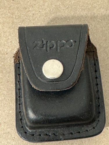 Zippo feuerzeug leder etui - zippo,