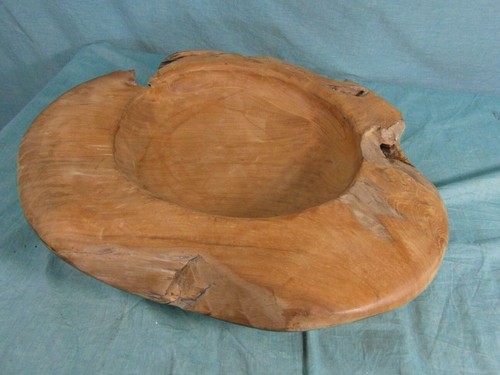 Holzschale antik stil rohling - stil,