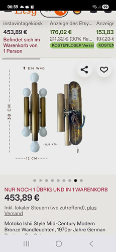 Mid century modern wandleuchte - mid-century,