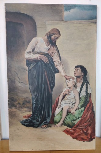 Antikes ölgemälde auf - antikes,