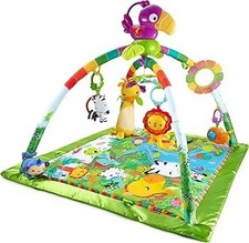 Fisher-Price Rainforest Deluxe Gym II [0 Monate ~] [Lernspielzeug] [Tuch