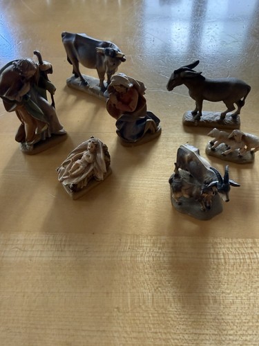 Krippenfiguren holz geschnitzt - holz,