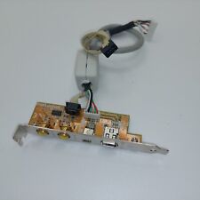 Asus SPDIF1394 I/O Slot Bracket Firewire IEEE S/PDIF In/Out Header + Kabel