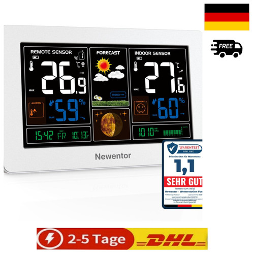 Funkwetterstation newentor mit - funkwetterstation,