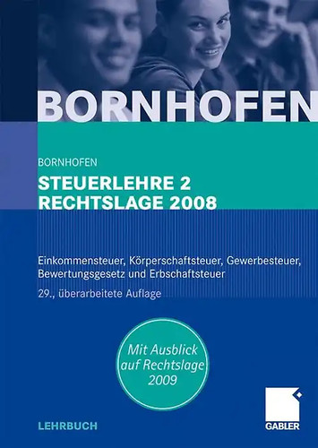 Steuerlehre rechtslage 2008 - 2,