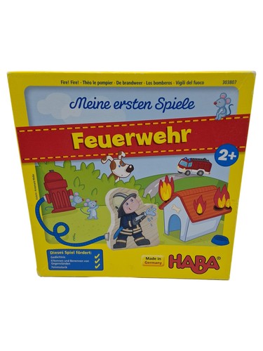 Haba feuerwehr brettspiel - feuerwehr,