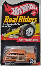 Hot Wheels 2009 - Real Riders Series 8 #01/06 - Purple Passion Woody