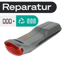 E-Bike Akku Reparatur BionX 40,7V 6,4Ah Diamant Ride+ Gepäckträger