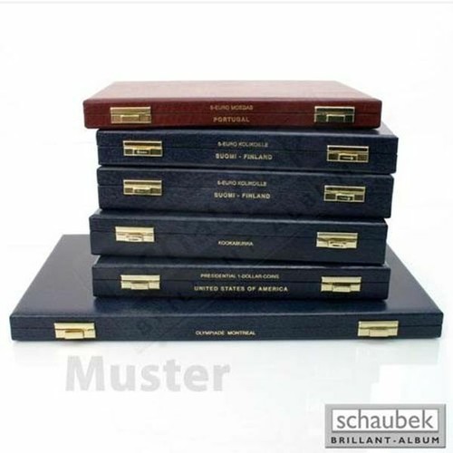 Schaubek münzkassette - schaubek,