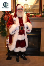 Deluxe Weihnachtsmann Kostüm