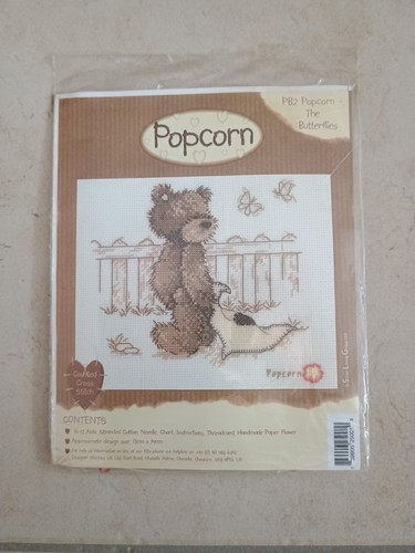 Kreuzstichbild popcorn the - kreuzstichbild,,
