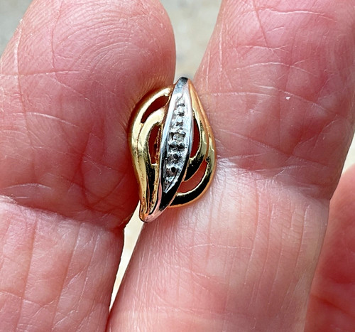 Einzelner 585 14kt gold - /,