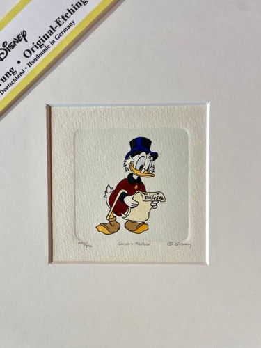 Original radierung dagobert - original,