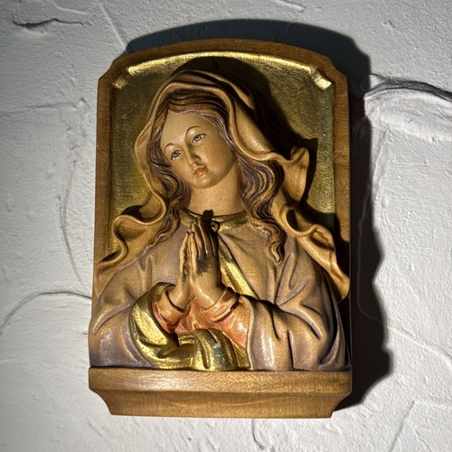 Altes wandbild madonna - altes,