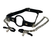 BDSM Bondage Leder O Ring