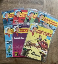 LUCK LUKE - 5x EHAPA-Album ab Nr.15 (1.Heft)  - 1.Auflage - Sehr Gut!