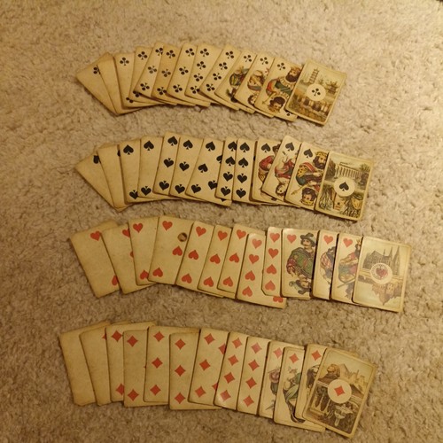 Vintage spielkarten seltenes - vintage,
