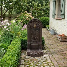 Stehbrunnen gusseisen braun - stehbrunnen,