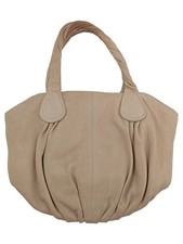 Liebeskind Henkeltasche Damen Leder Beige Alltagstasche Shopper