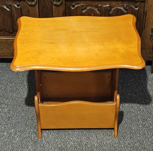 Vintage holz beistelltisch - vintage,