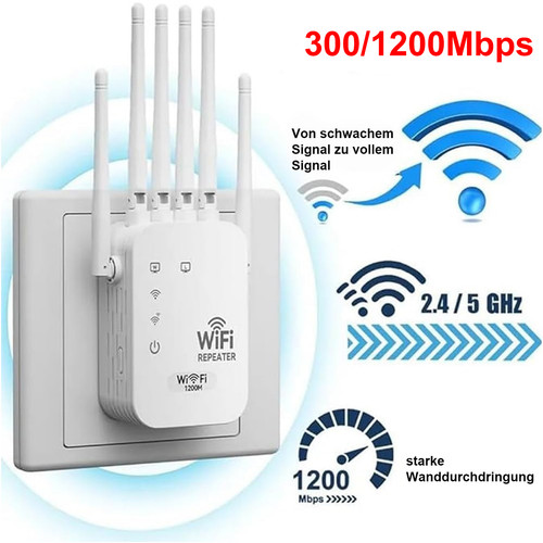 1200m wlan repeater router - 1200m,