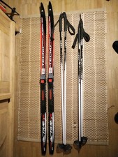 Langlaufski Set Klassisch