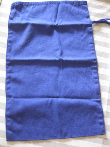 Schuhbeutel stoff beutel blau - schuhbeutel,