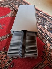 60x Diakasten Aufbewahrung Stapelbox Dia-Einheitsmagazine 100 Dias