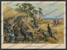 Kossak 1. Leibhusaren Totenkopf Kavallerie Mackensen Danzig Ostsee Wappen 1913