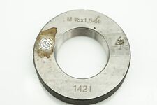 Gewinde Gutlehrring M48x1,5 6e Gewindelehre mit Feingewinde rechts