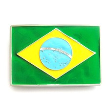Brazil Flag Gⁿrtelschnalle