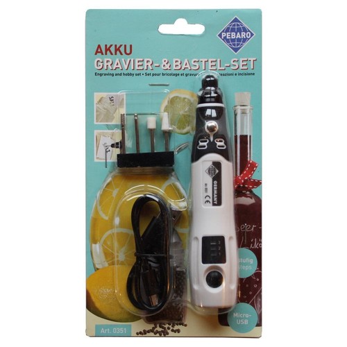 Pebaro gravier und bastelset - gravier-,