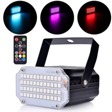 LED Discolicht Partyleuchte DJ-Licht RGB Tischlampe Lichteffekte & Fernbedienung