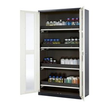 Chemikalienschrank / Giftschrank / 1,95 x 1,06 x 0,52 m / Tablarauszüge