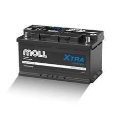 MOLL 84082  XTRA Charge "MADE IN GERMANY" Starterbatterie  12V 82Ah(20h) 800A(EN