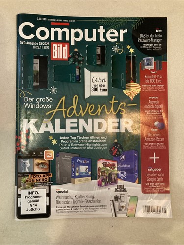 Computer bild dvd 2025 - bild, 25/2025