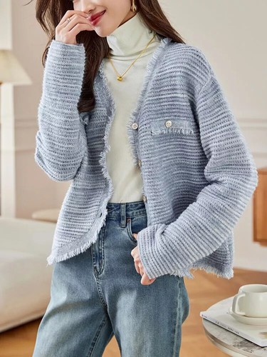 Strickjacke jersey eierwärmer - strickjacke,