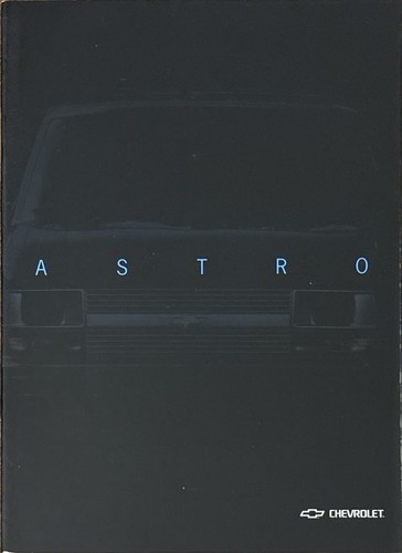 Chevrolet astro prospekt - astro,