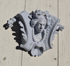 Wappen Kopf Frau Schild 10 cm